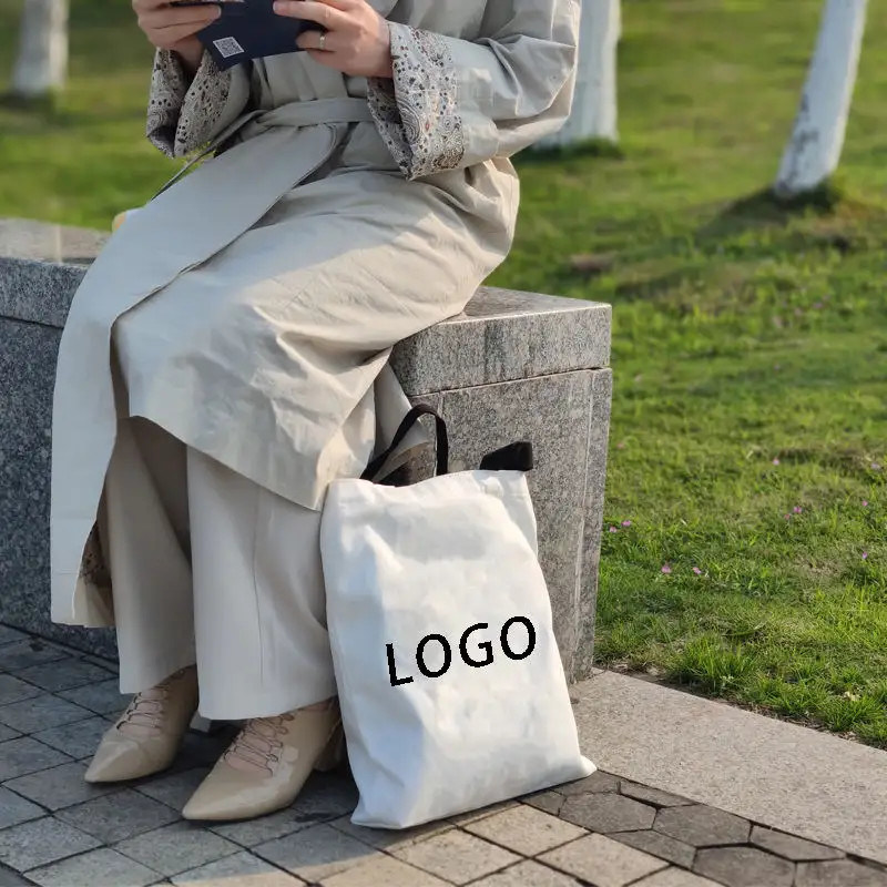 8 Oz 24 Oz 12 Oz 10 Oz Cotton Foldable Canvas Tote Bags Business Plain Organic Reusable