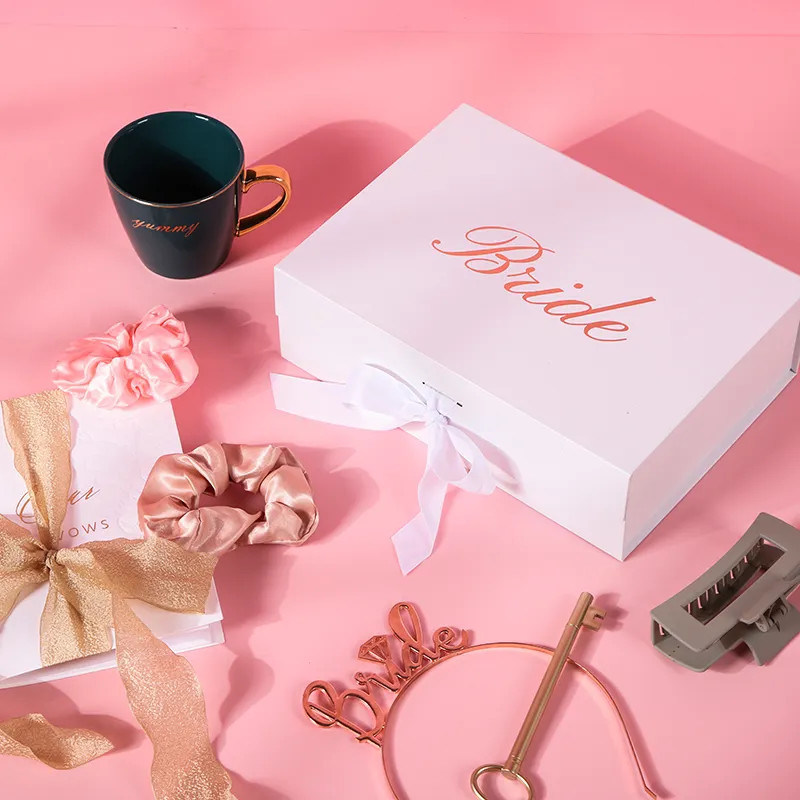 8x10 8x12 8x8 Personalised Paper Box For Gift Packaging Wedding Paper Flip Top