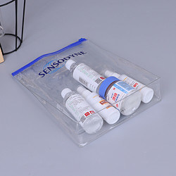 9x10 5 Clear Pencil Case Pouch Plastic Promotion Gift School Stationary Students