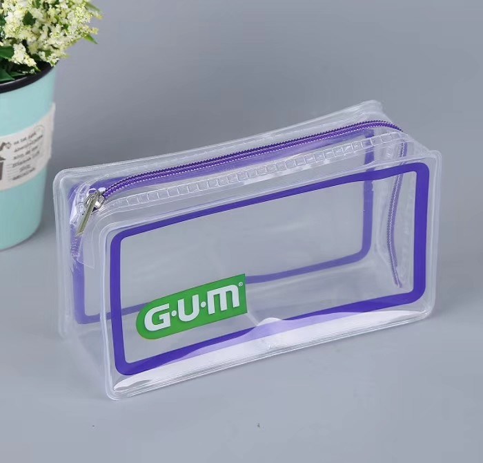 Eva Plastic Bag Small Private Label Clear Mesh Toiletry Transparent Makeup Case