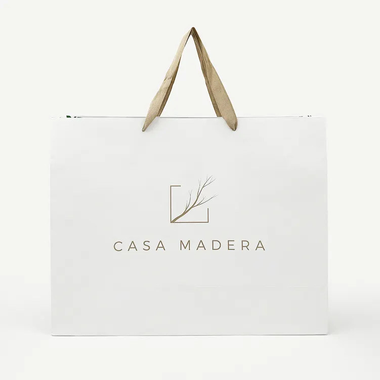 Mini Washable Paper Tote Gift Bags Portable With Your Own Logo