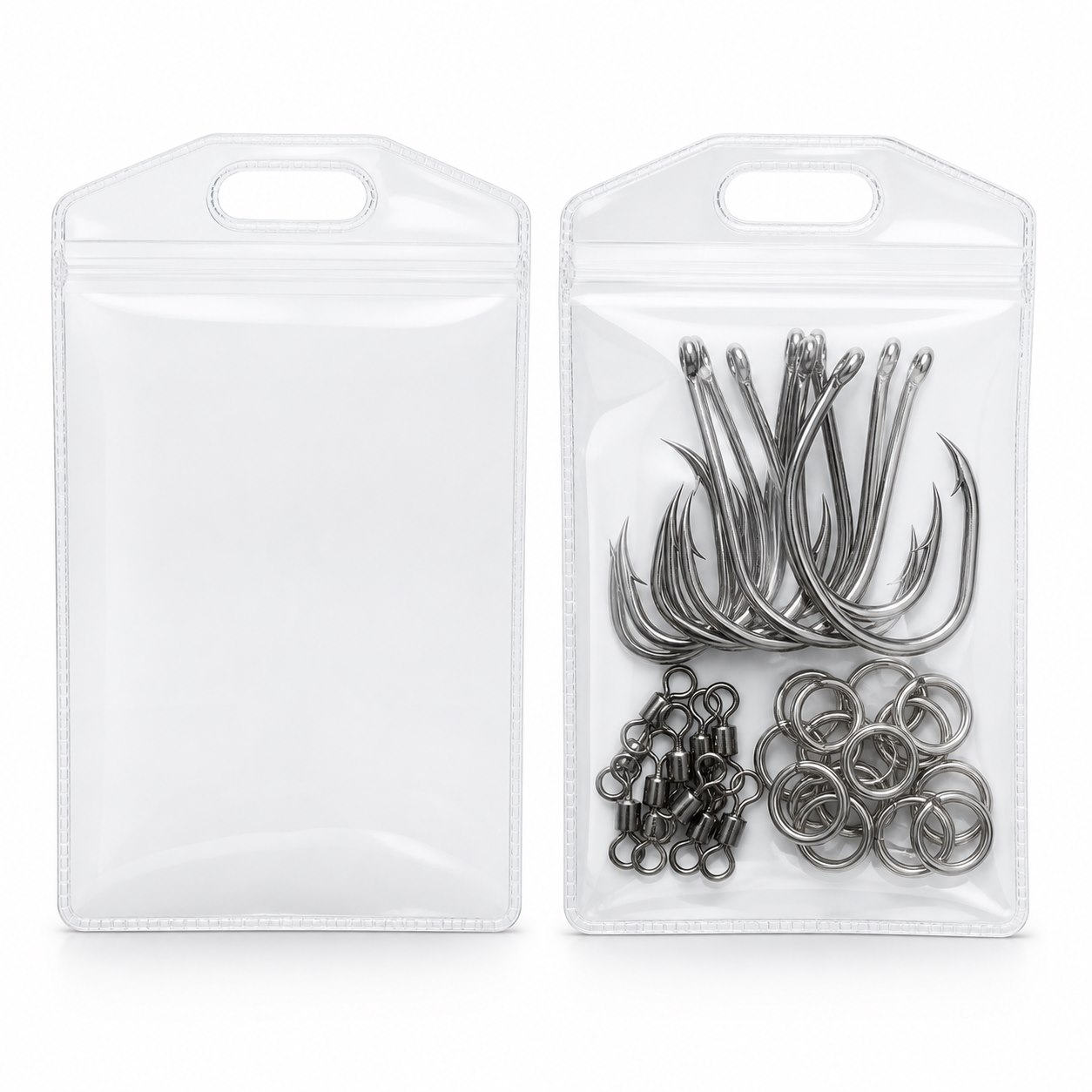 Clear PVC Fishing Hook Pouch